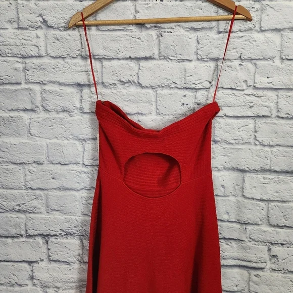 Anthropologie Strapless Midi Sweater Dress - Picture 6 of 8